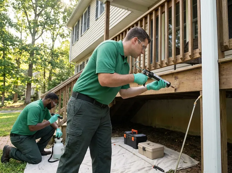 Carpenter Ant Structural Colony Eradication in La Plata, MD