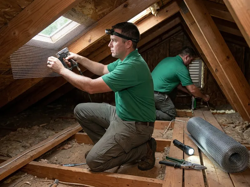 Residential Rodent Exclusion and Attic Remediation in La Plata, MD